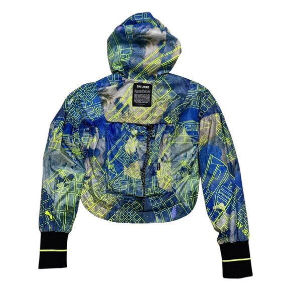 PUMA x CENTRAL SAINT MARTINS Day Zero Crop Running Workout Jacket Womens Small - Picture 3 of 11
